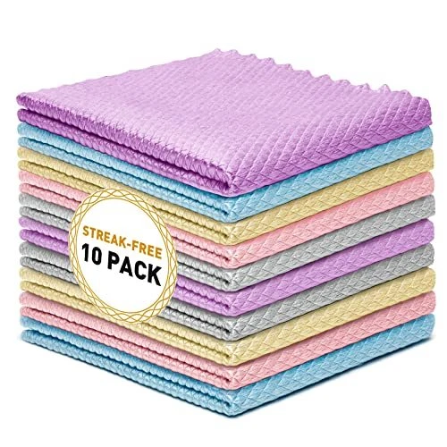 Streak Free Miracle Cleaning Cloths Reusable Kitchen Towels Easy Clean Cloth Nan