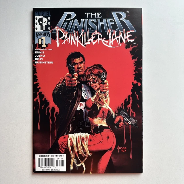Marvel Comics The Punisher / Painkiller Jane #1 One Shot 2001 Ennis Jusko