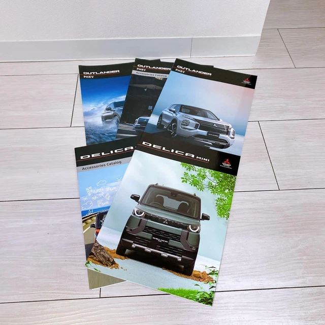 MITSUBISHI DELICA Mini Outlander Catalog Complete Set £40.67 PicClick UK