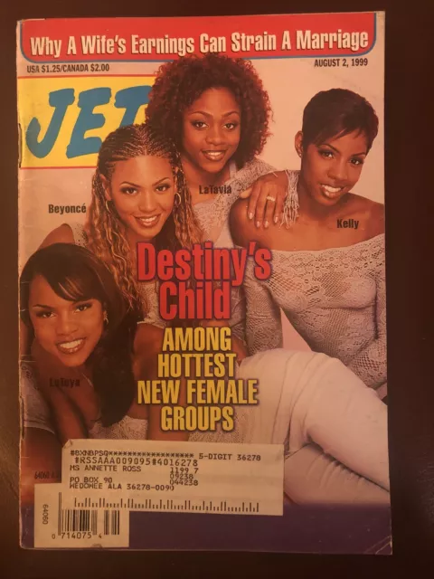 Beyoncé Knowles 1999-2008 JET Magazine Lot of 4 Destiny’s Child / Jay-Z 2