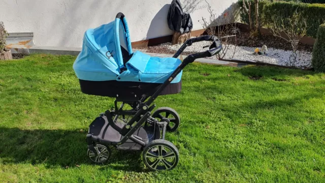 Gesslein f6 Air Kinderwagen / Buggy mit Lammfell