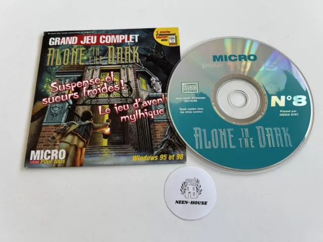 ALONE IN THE DARK - Jeu PC - FR - 1 CD (Micro Pour Tous Nº8)