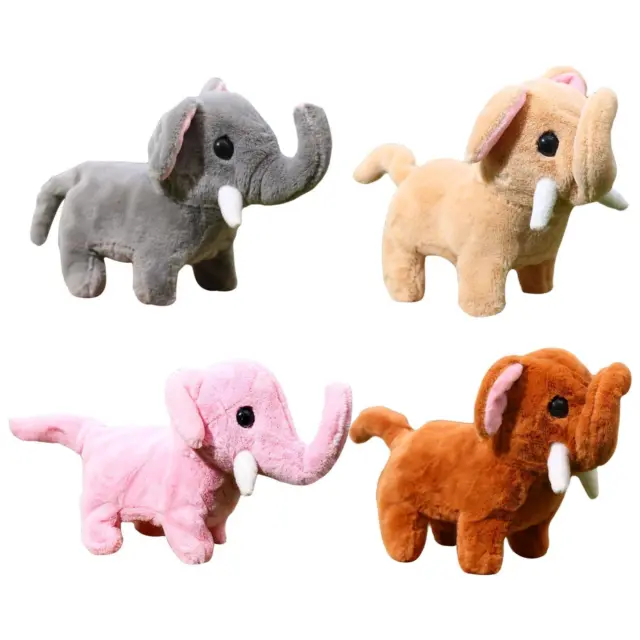 Electronic Pet Elephant Early Learning Interactive for Kids Toys Toddler