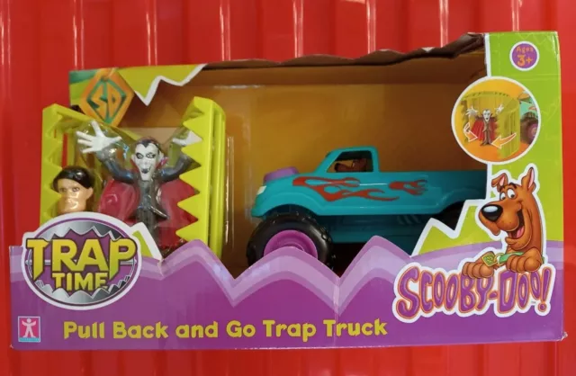 Scooby Doo Trap Time Pull Back & Go Trap Truck. Brand New, Boxed, Unopened, Rare