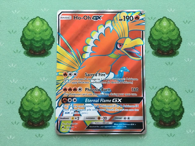 Pokemon - Ho-Oh GX - 131/147 - SM Burning Shadows - Full Art