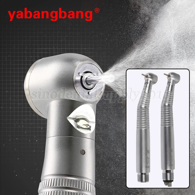 Dental Turbina Fiber Optic High Speed Handpiece E-generator LED 2/4Hole dentaire