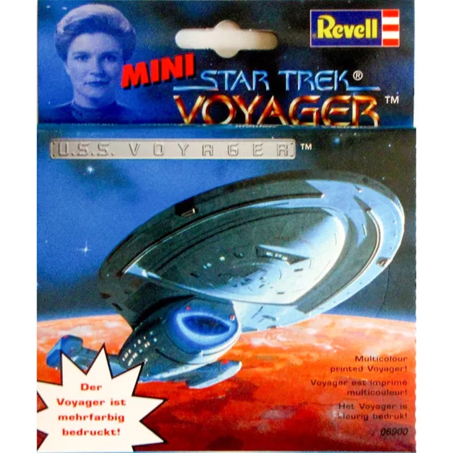 STAR TREK Mini USS VOYAGER Raumschiff Steckbausatz Revell 06900