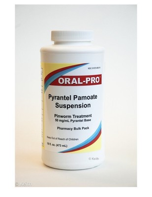 Pyrantel Pamoate 50mg Ml Per Ml