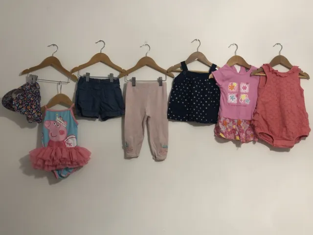 Girls Bundle Of Clothes Age 12-18 Months Jojo Maman Bebe Next M&S F&F