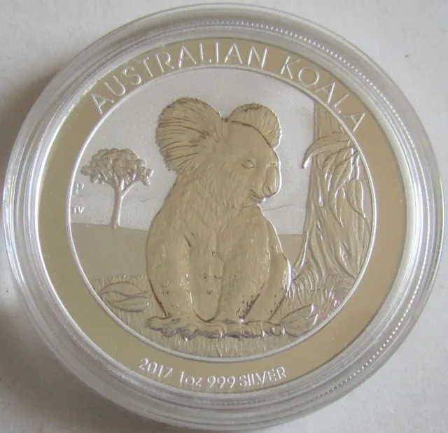 Australia 1 Dollar 2017 Koala 1 Oz Silver