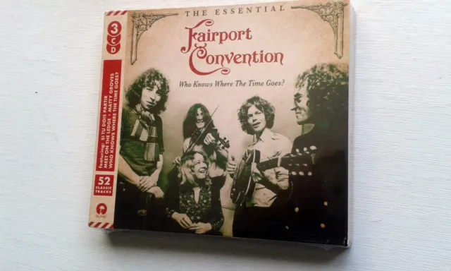 Fairport Convention  Who Knows Where the Time Goes (The Essential) 3CDS 50 TRX