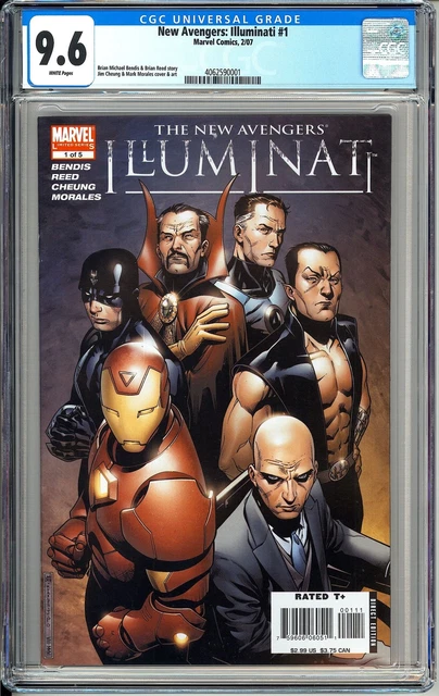 New Avengers Illuminati #1 CGC 9.6 4062590001 1st Issue Marvel Limited MCU Key