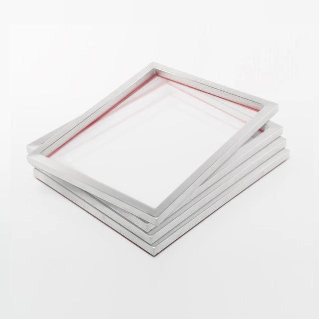 Lot De 4 Cadres écran 39T Pour Sérigraphie A3 (61x51cm) En Aluminium - Neuf