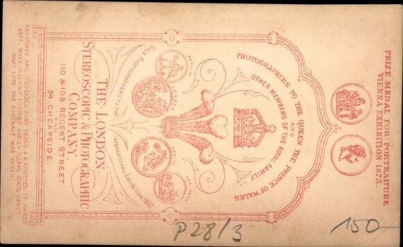CdV Maria Christina von Österreich, Königin von Spanien, Portrait - 10521251 2