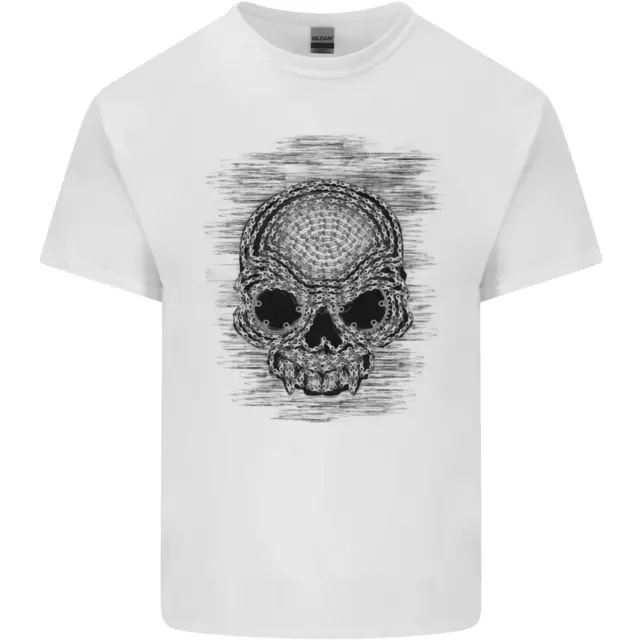 T-shirt da uomo Skull of Chains cotone