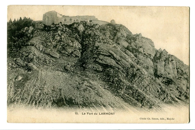 CPA 25 Doubs Le Fort de Larmont