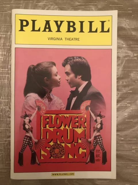 FLOWER DRUM SONG Dec 2002 Broadway Playbill! LEA SALONGA Jose Llana ALVIN ING!