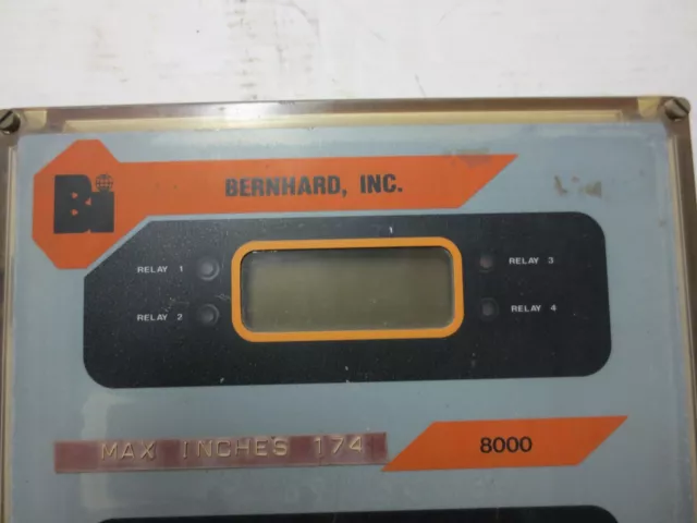 Panneau de commande/relais Bernhard 8000 3