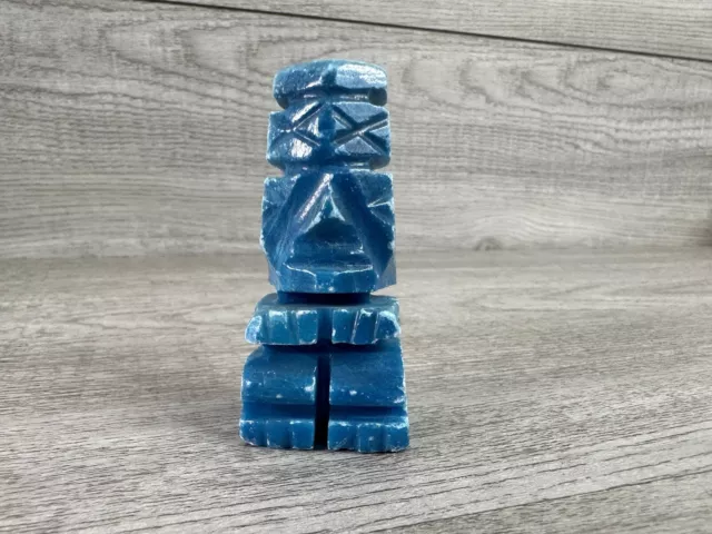 Blue Marble / Onyx Stone Replacement Bishop Chess Piece