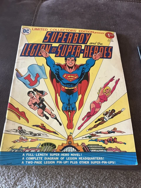 Superboy and the Legion of Super-Heroes DC Limited Collectors Edition C-49 1976