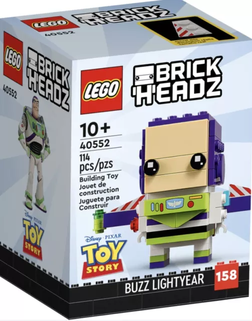 LEGO Brickheadz 40552 Buzz Lightyear Toy Story New/BNIB/Sealed/Retired