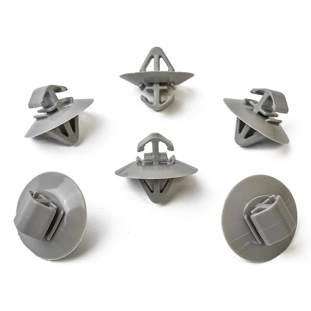 Lot 100 Clips Fixation Portière Voiture - Pour Opel, Renault, Vauxhall - Réparation Garniture Intérieure