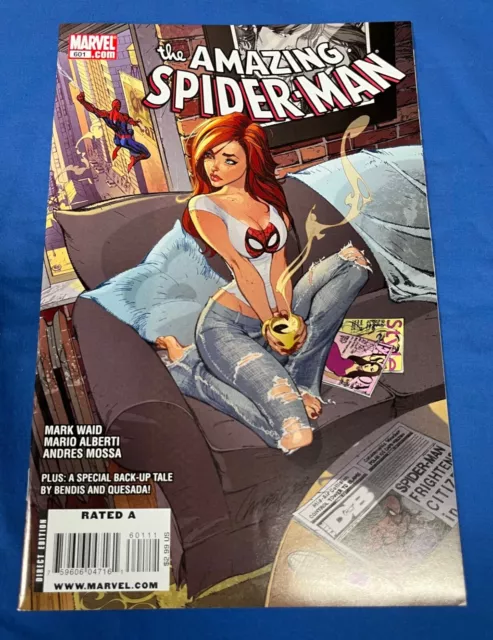 Amazing Spider-Man #601 : Mary Jane J Scott Campbell : Marvel Comics 2009