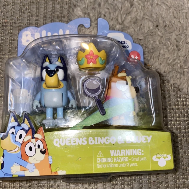 BLUEY FIGURES Queens Bingo & Bluey New Release 2021 £13.20