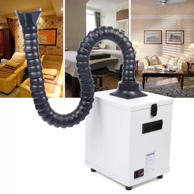 Smoke Purify Machine Fume Extractor Smoking Fog Absorber for CNC Laser Soldering