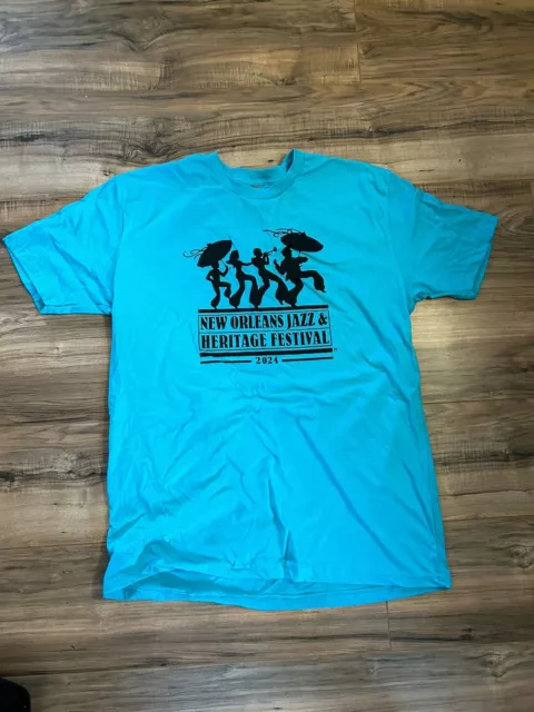 New Orleans Jazz Festival 2024 - Official Shirt - Size Large - Fest