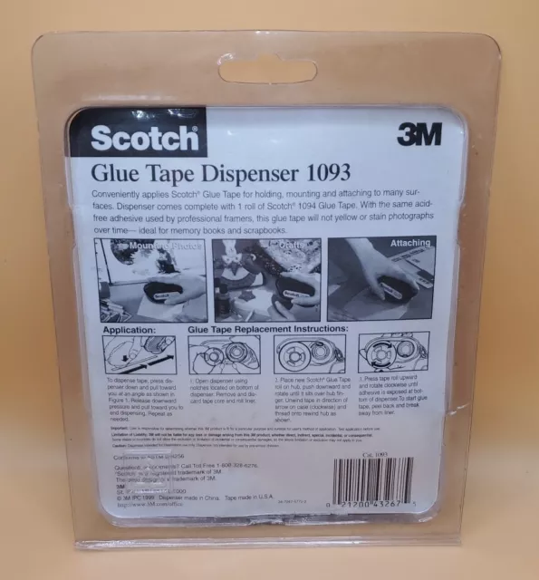 Brand New 3m Scotch Double-Stick Tape Dispenser 2