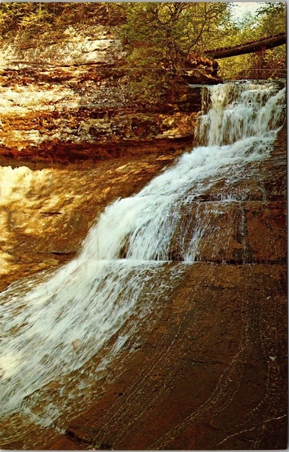 Chapel Falls Rocks National Lakeshore Park michigan Upper Peninsula MI Postcard