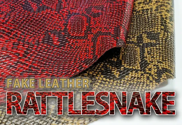 Vinyl Upholstery Embossed Texture Fabric Rattlesnake 54" Wide SOLD By The Yard