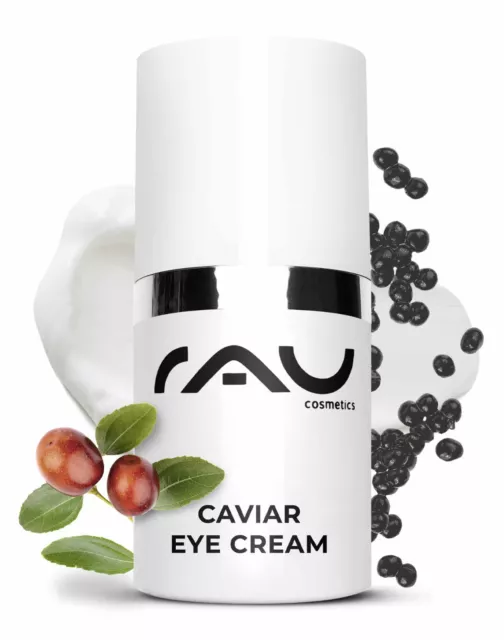 Rau Caviar Eye Cream 15 ml für die reife Augenpartie Fältchen glätten