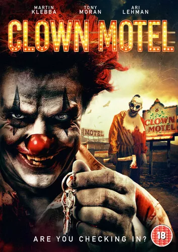 Clown Motel DVD (2019) Martin Klebba, Kelly (DIR) cert 18 FREE Shipping, Save £s