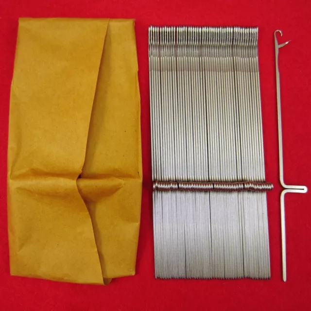 Neu 100 Nadeln für Strickmaschinen Brother KH260-KH270 Knitting Machine Needles