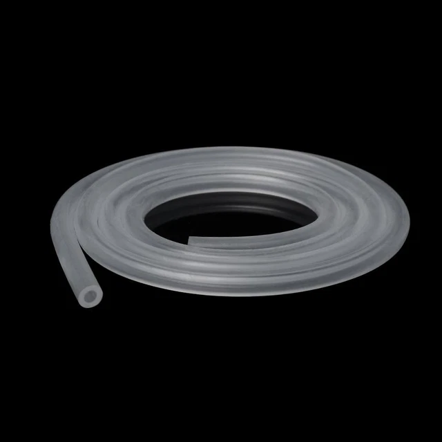 Tubo in silicone traslucido 1M birra al latte trasparente per uso alimentare tubo in gomma morbida