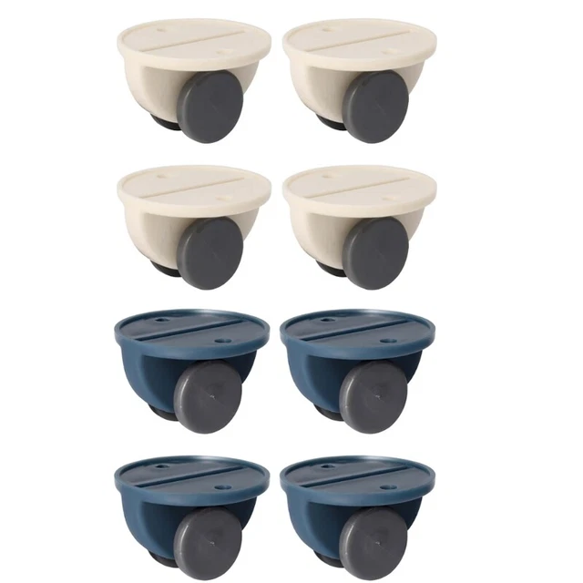 4pcs Adhesive Swivel Casters Universal Furniture Wheel Castor Roller for Storage