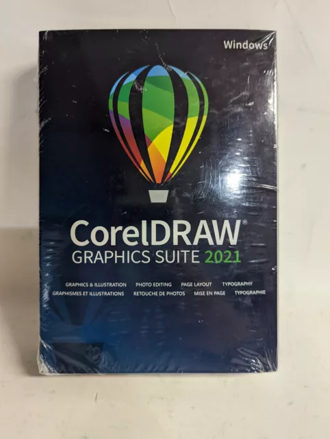 CorelDRAW Graphics Suite 2021 for Windows Retail Version