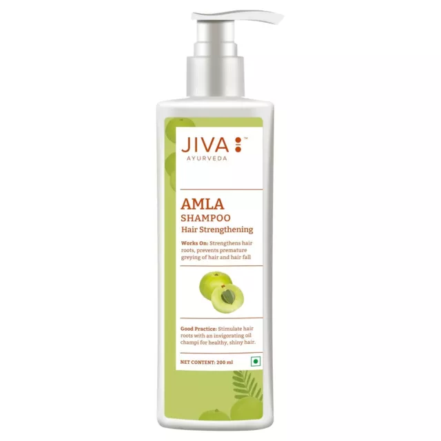 Jiva Amla Shampoo For All Hair Types And Unisex 200ml