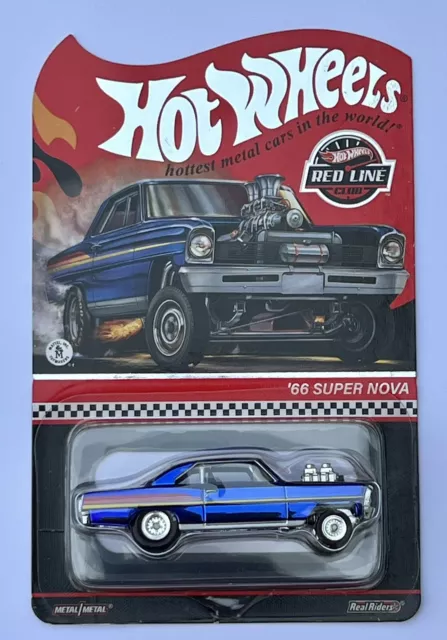 Hot Wheels 2023 Red Line Club Member Exclusive - 66 Chevy Super Nova - BNIB