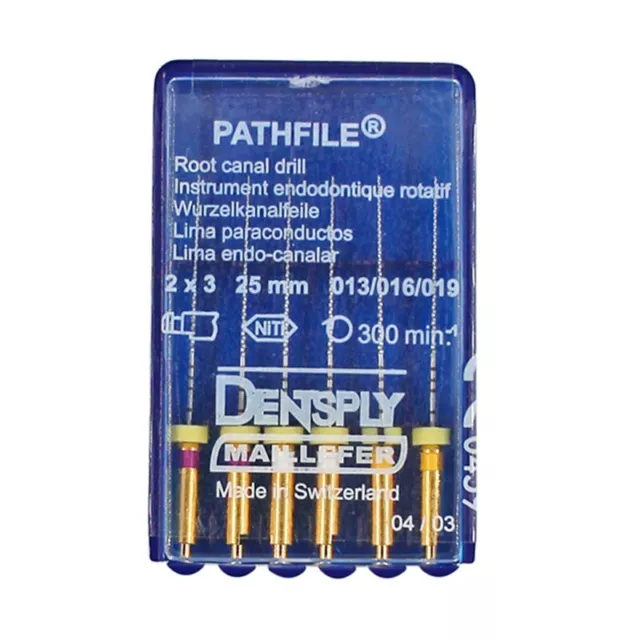 Dental Endo Root Canal Drill NiTi Rotary Path File PATHFILE 013/016/019 Assorted
