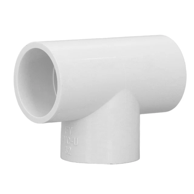 12Pcs PVC Tee Pipe Fittings PVC Tee Pipe Fittings Tee Pipe Fitting Water Pipe