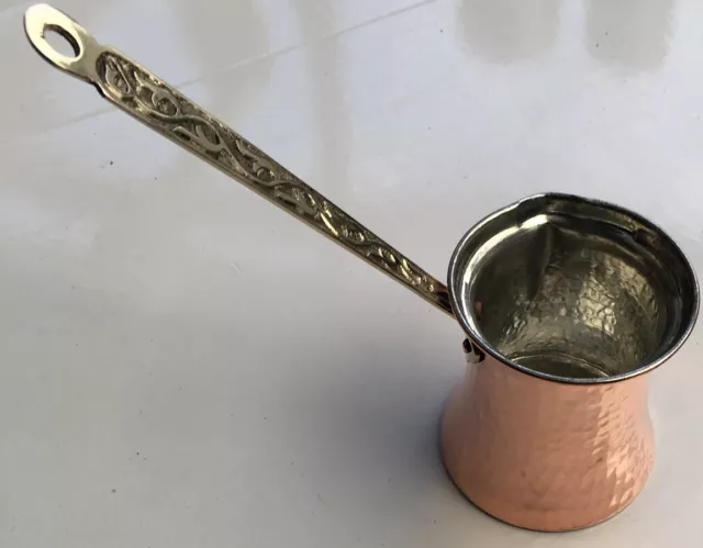 Greek/Turkish Copper Coffee Pot 1 cup