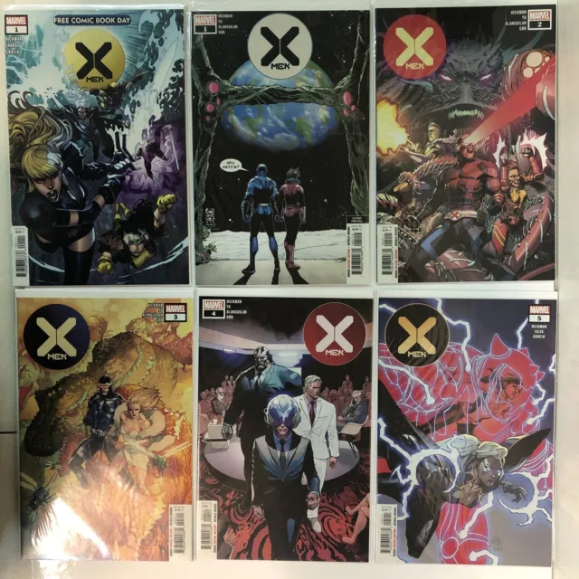 X Men (2019) Complete Set # 1-11 (VF/NM) Marvel Comics•Hickman•Larraz•Garcia