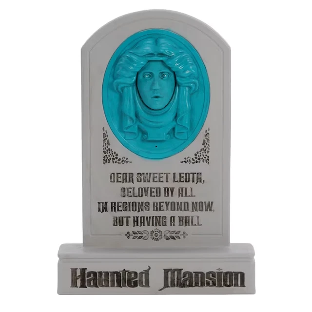 DISNEY HAUNTED MANSION Madame Leota Animated Talking Tombstone LOWES