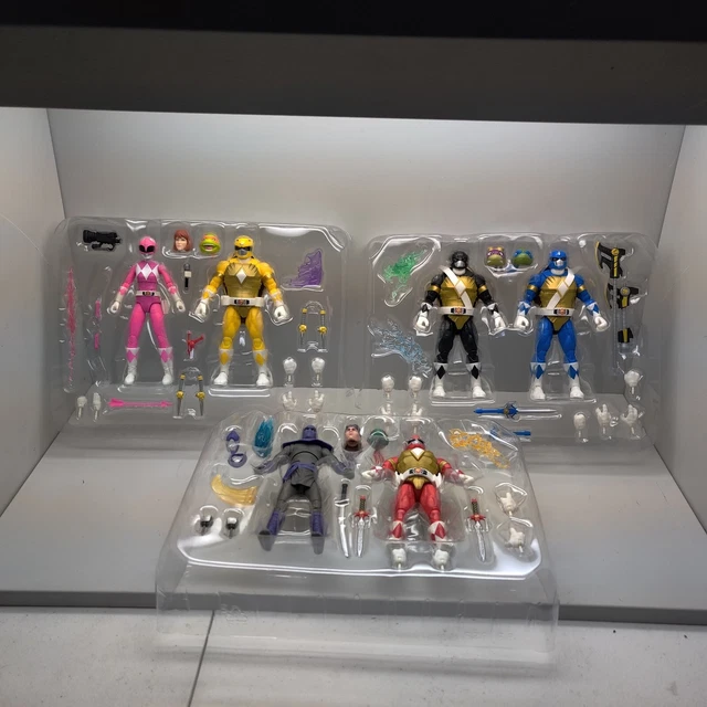 Hasbro - Power Rangers X Teenage Mutant Ninja Turtles Lightning Collection - Lot