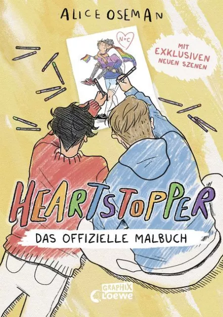 Heartstopper - Das Offizielle Malbuch Preorder 30.11.22 Loewe Graphix