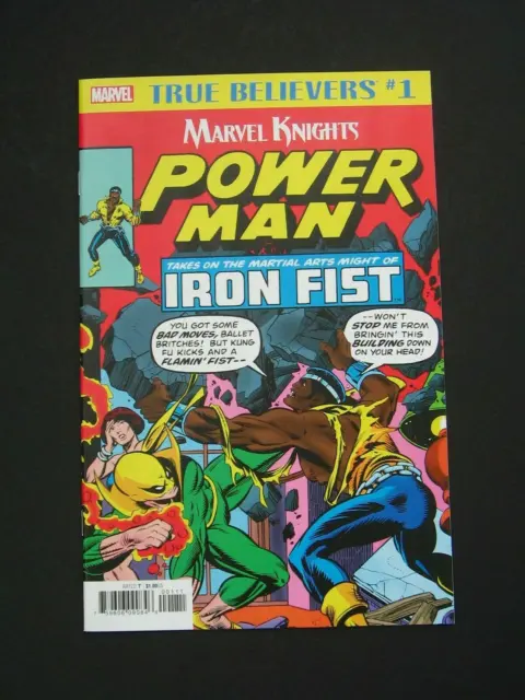 True Believers Power Man And Iron Fist #1 Marvel Comics Comic Book
