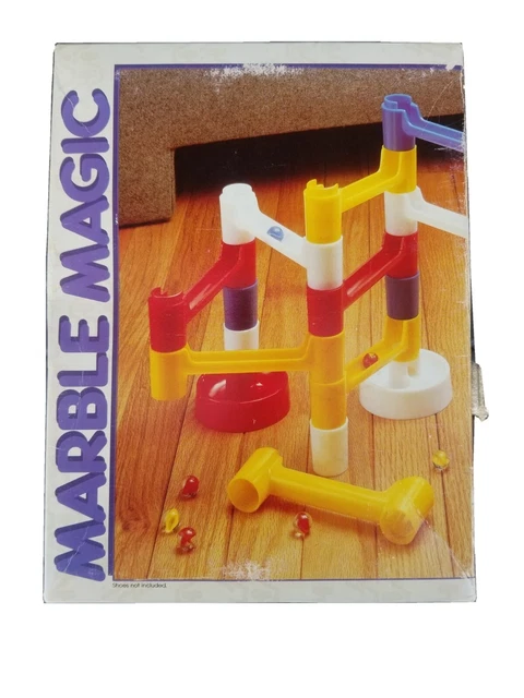 Vintage 80s Marble Magic Game -  Original Box - Discovery Toys 1983